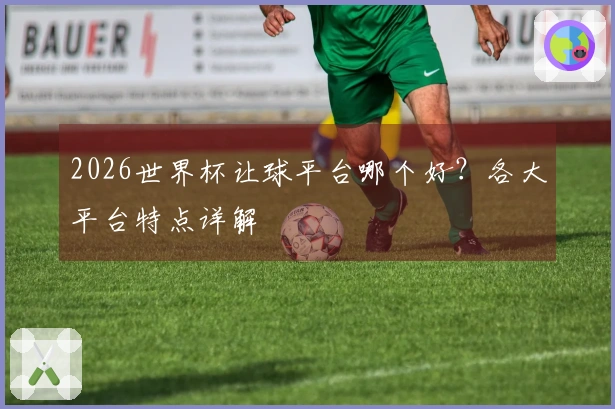 2026世界杯让球平台哪个好？各大平台特点详解